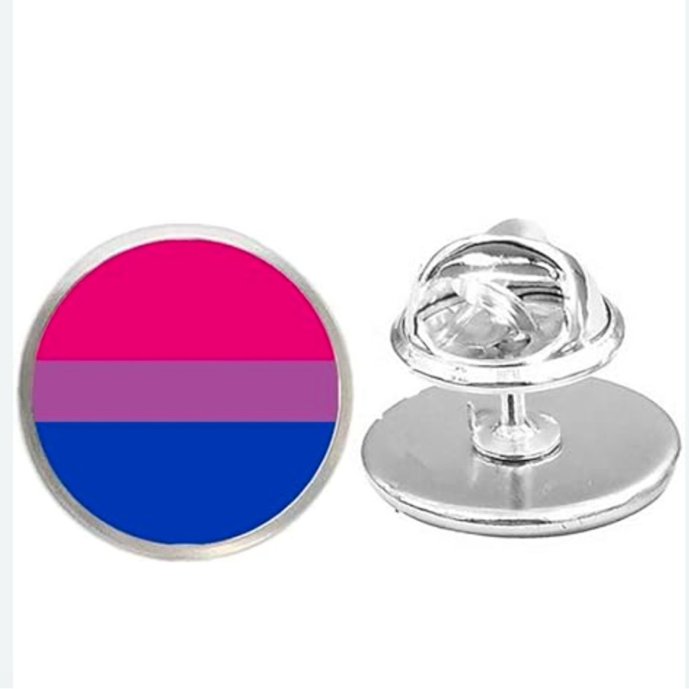 Rainbow Pride Flag Enamel and Metal Pin
